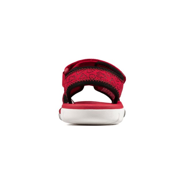 Clarks flip flops mens hot sale red