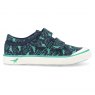 Navy Dino Print