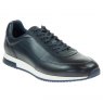 Navy Burnished Calf Leather