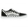 Black / White Glitter Checkerboard