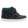 Navy / Dark Green Leather