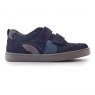 Navy Suede / Canvas