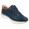 Navy Leather