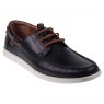 Navy / Brown