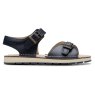 Navy Leather