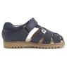 Navy Leather