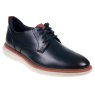 Navy Leather