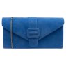Cornflower Blue Suede