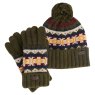 Barbour Kane Beanie & Gloves Gift Set