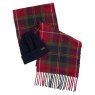 Barbour Swinton Galingale Beanie and Scarf Gift Set