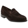 Dark Brown Suede Rubber Sole